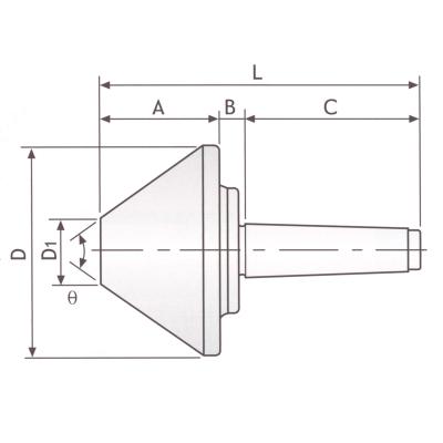 Roterande rördubbar MK3 (D= 27-100 mm) med 75° spetsvinkel